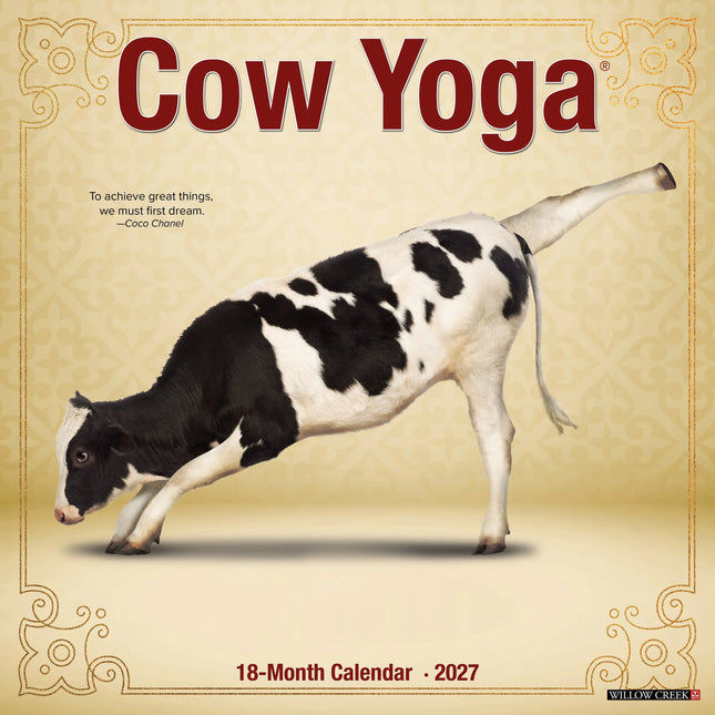 Willow Creek Koeien Yoga Kalender 2027