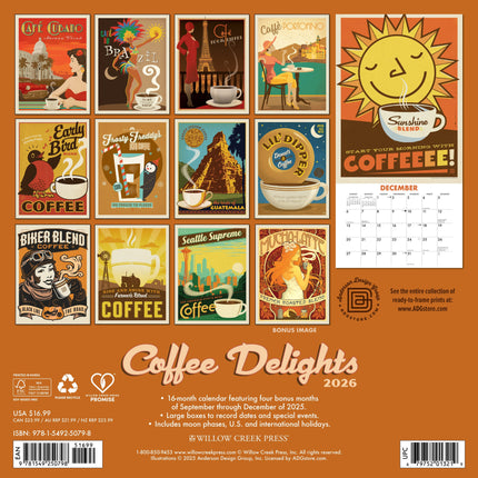 Willow Creek Koffie Delights (ADG) Kalender 2026