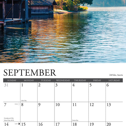Willow Creek Lake View Kalender 2025