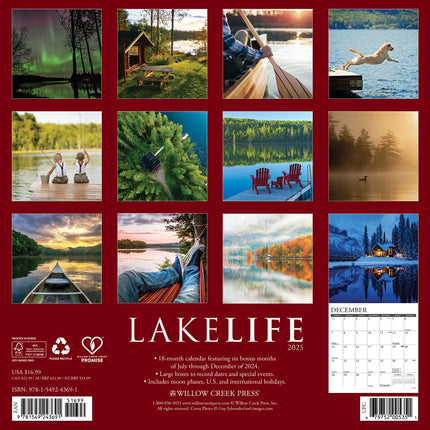 Willow Creek LakeLife Kalender 2025
