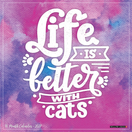 Willow Creek Life is Better With Cats Kalender 2027