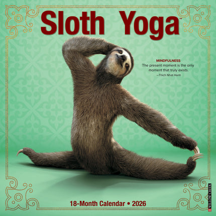 Willow Creek Luiaard Yoga Kalender 2027