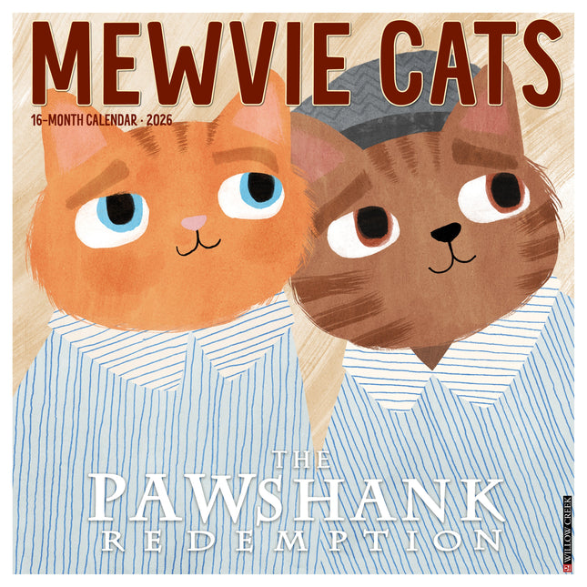 Willow Creek Mewvie Katten Kalender 2026