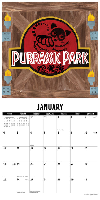 Willow Creek Mewvie Katten Kalender 2026