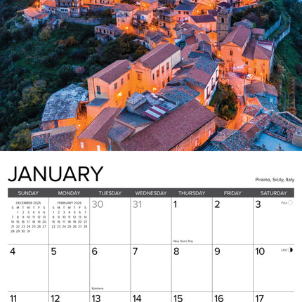 Willow Creek Middellandse Zee Kalender 2026