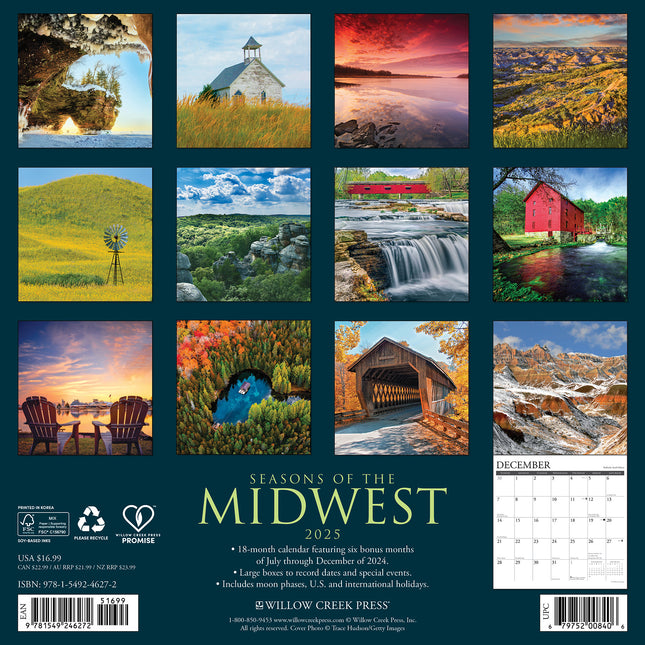 Willow Creek Midwest Kalender 2025