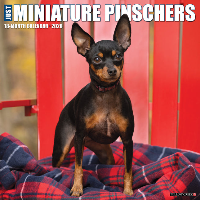Willow Creek Miniatuur Pinscher Kalender 2027