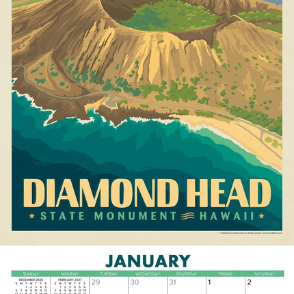 Willow Creek National Landmarks (ADG) Kalender 2027