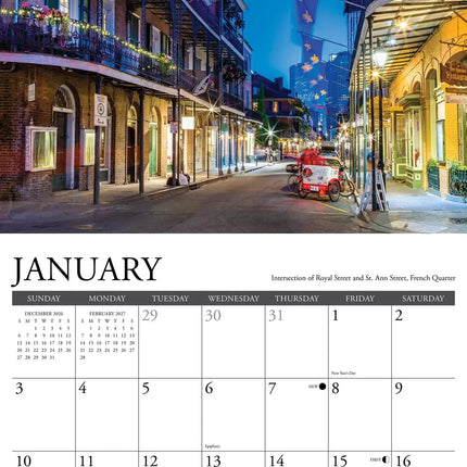 Willow Creek New Orleans Kalender 2027