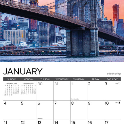 Willow Creek New York City Kalender 2027