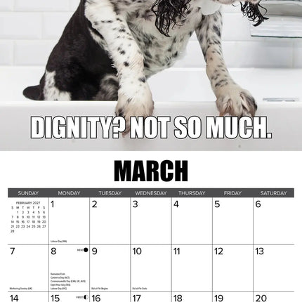 Willow Creek Not so Pawsitive Kalender 2027