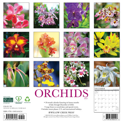 Willow Creek Orchidee Kalender 2027
