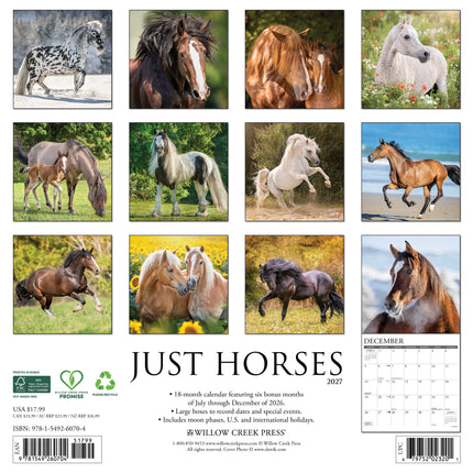 Willow Creek Paarden Kalender 2027