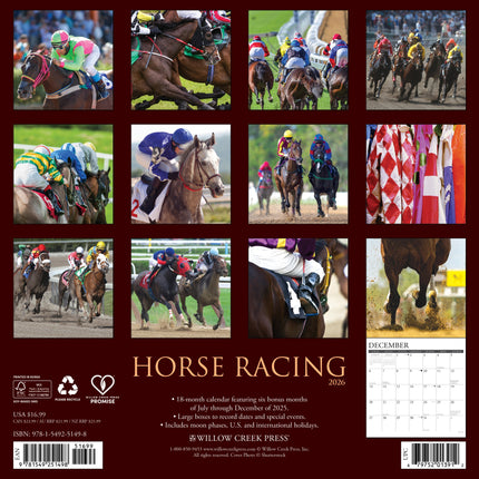 Willow Creek Paardenrennen Kalender 2026