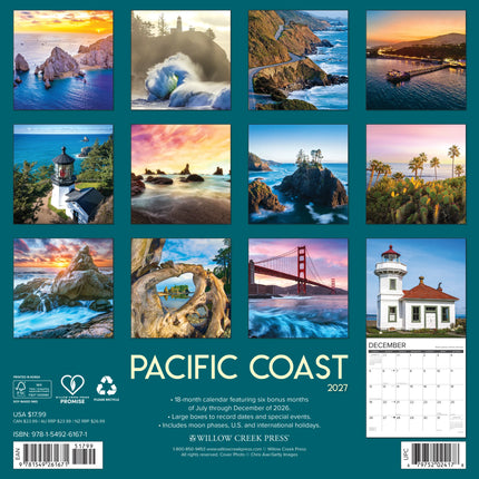 Willow Creek Pacifische Kust Kalender 2027