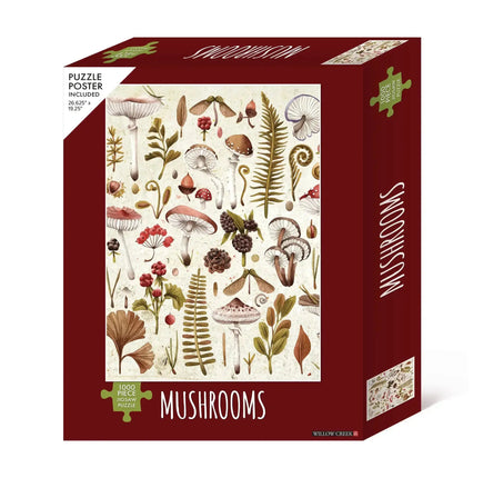 Willow Creek Paddenstoelen Puzzel 1000 Stukjes