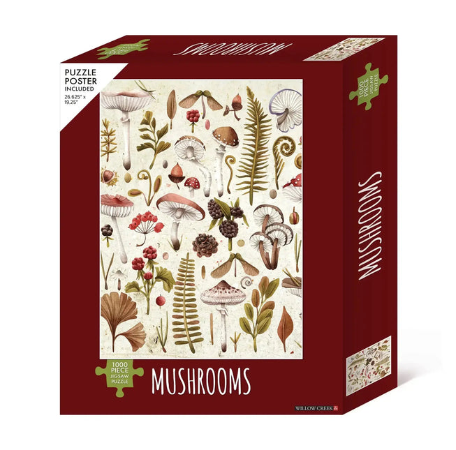 Willow Creek Paddenstoelen Puzzel 1000 Stukjes