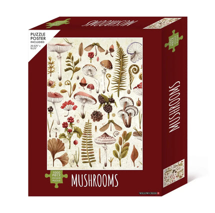 Willow Creek Paddenstoelen Puzzel 1000 Stukjes