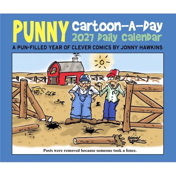 Willow Creek Punny Cartoon Scheurkalender 2027 Boxed