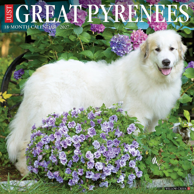 Willow Creek Pyreneese Berghond Kalender 2026