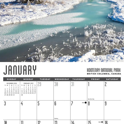 Willow Creek Reis Kalender 2027