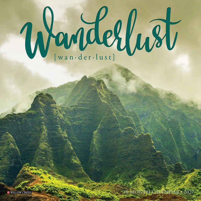 Willow Creek Reislust Kalender 2027 Mini