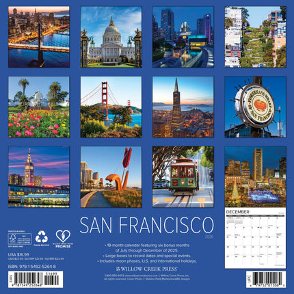 Willow Creek San Francisco Kalender 2026