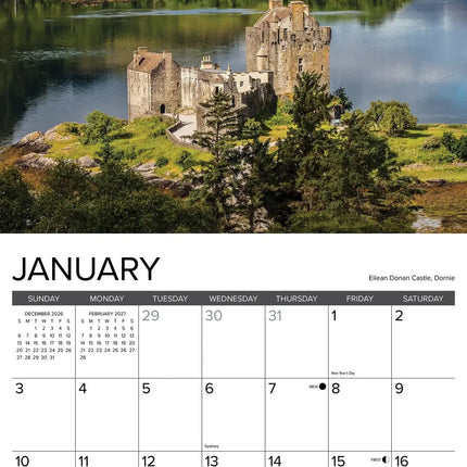 Willow Creek Schotland Kalender 2027