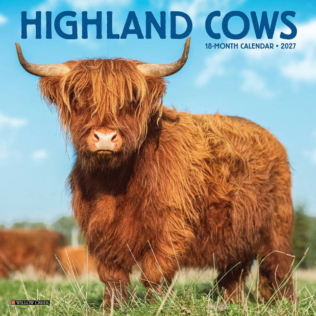 Willow Creek Schotse Hooglander Kalender 2027 Mini
