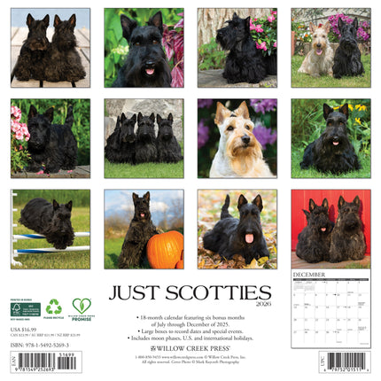 Willow Creek Schotse Terrier Kalender 2026