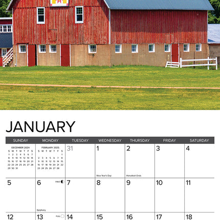Willow Creek Schuur Kalender 2025