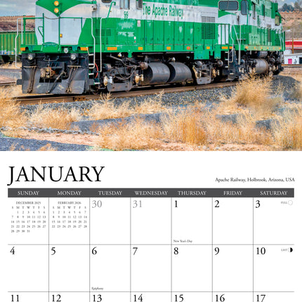 Willow Creek Spoorwegen Kalender 2027