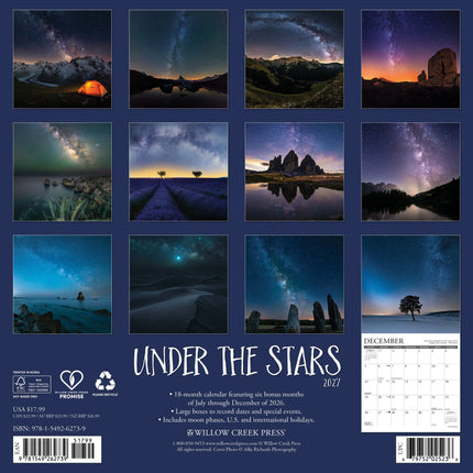 Willow Creek Sterrenhemel Kalender 2027