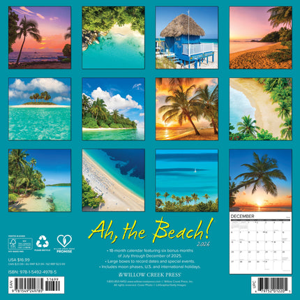 Willow Creek Strand Kalender 2026