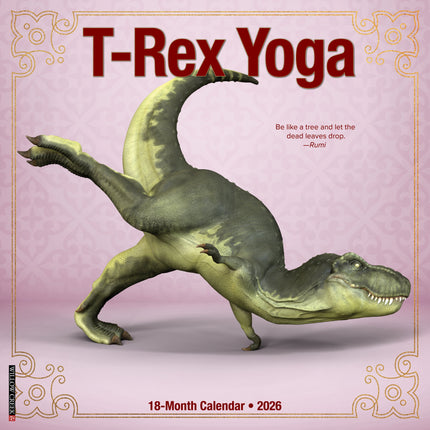 Willow Creek T-Rex Yoga Kalender 2026
