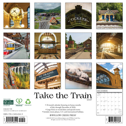Willow Creek Take the Train Kalender 2027