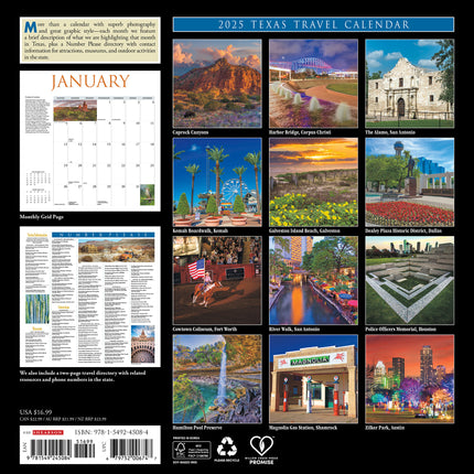 Willow Creek Texas Kalender 2025