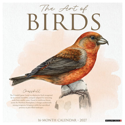 Willow Creek The Art of Birds Kalender 2027