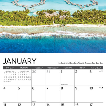 Willow Creek Tropisch Eiland Kalender 2026