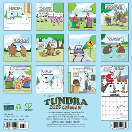 Willow Creek Tundra Kalender 2025