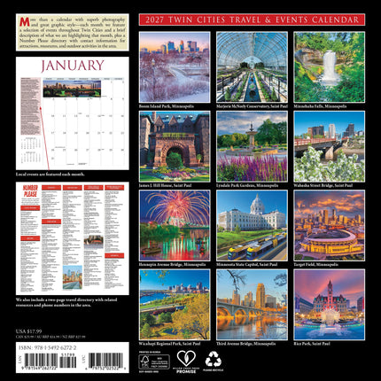 Willow Creek Twin Cities Kalender 2027