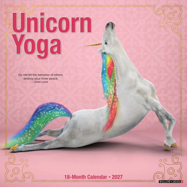 Willow Creek Unicorn Yoga Kalender 2027