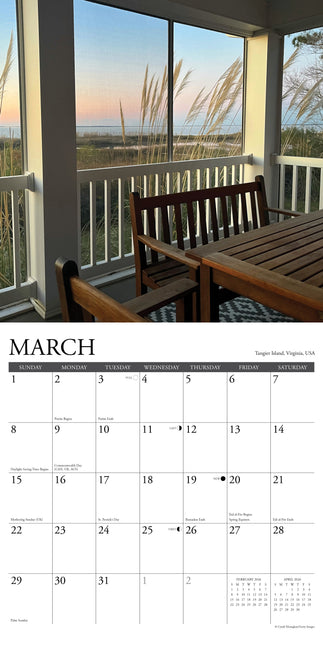 Willow Creek Veranda Uitzicht Kalender 2026