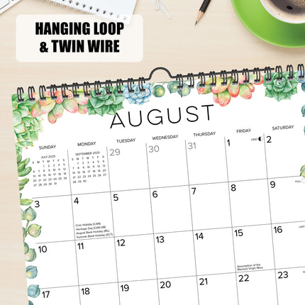 Willow Creek Vetplanten Spiraal Kalender 2025