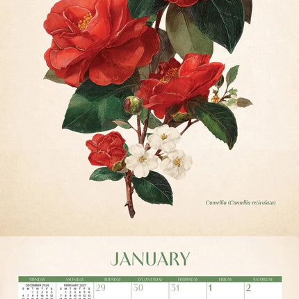 Willow Creek Vintage Bloemen Kalender 2027