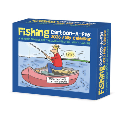 Willow Creek Vissen Cartoon Scheurkalender 2026 Boxed