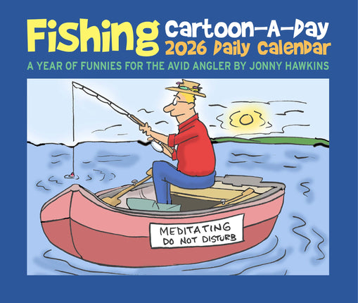 Willow Creek Vissen Cartoon Scheurkalender 2026 Boxed