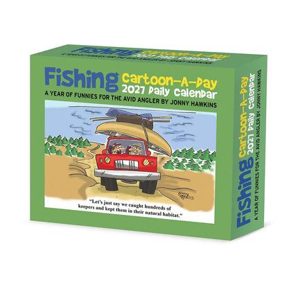 Willow Creek Vissen Cartoon Scheurkalender 2027 Boxed