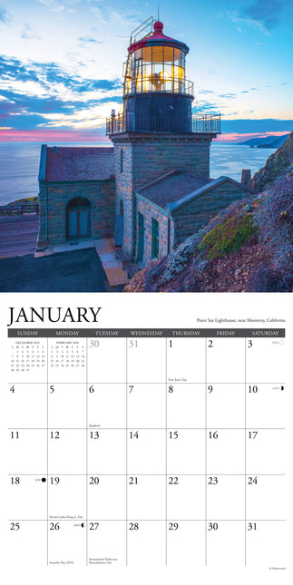 Willow Creek Vuurtorens Kalender 2026
