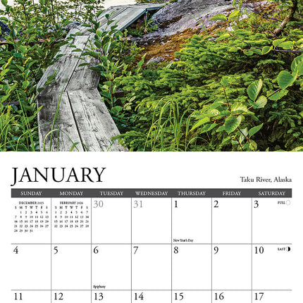Willow Creek Wandelpaden Kalender 2026 Mini
